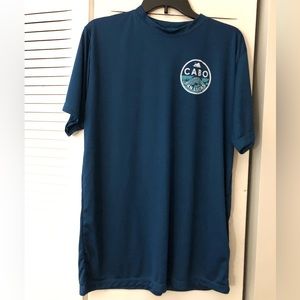 Cabo St. Lucia Teal T-Short, Men’s Size L